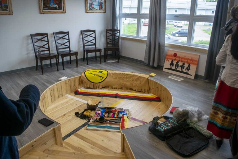 Wiikwemkoong celebrates resilience with Nookomisnaang Shelter opening