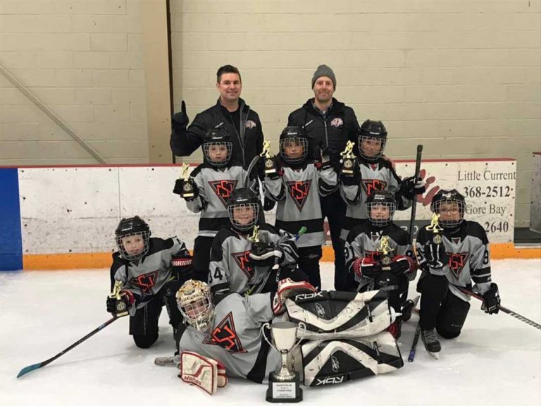 Mindemoya Minor Hockey Three-on-Three tourney draws 32 teams