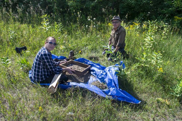 Archaeological camp at OCF has its focus on Indigenous stewardship of artifacts