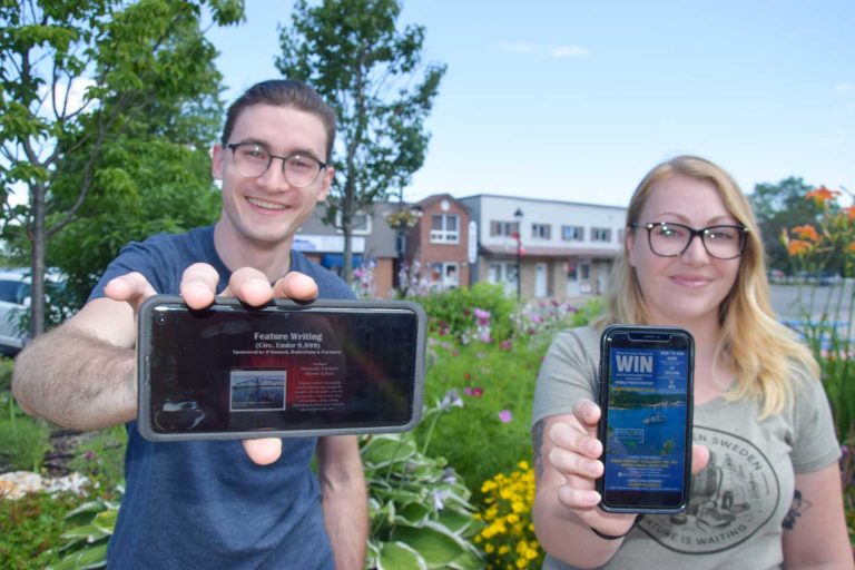 Expositor nabs three awards in the 2019 OCNA Better  Newspapers Competition