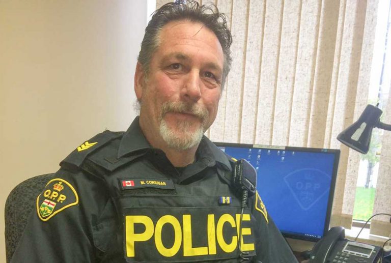Retirement beckons for veteran OPP officer Mike Corrigan