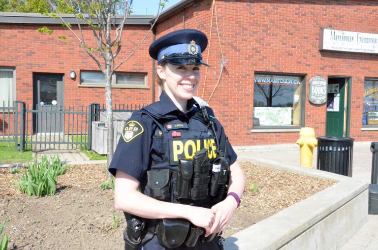 New Island OPP officer enjoys the outdoor life