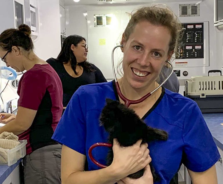 Humane societies deliver crucial animal wellness resources to pets in Wiikwemkoong