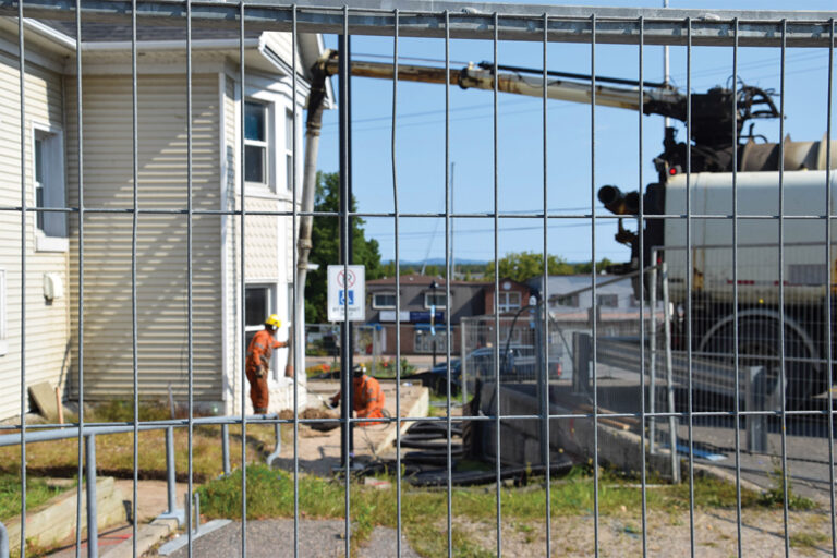 Ontario Realty remediating old Little Current OPP detachment