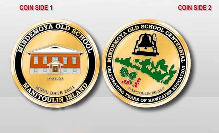Friends of Old School produce souvenir coin