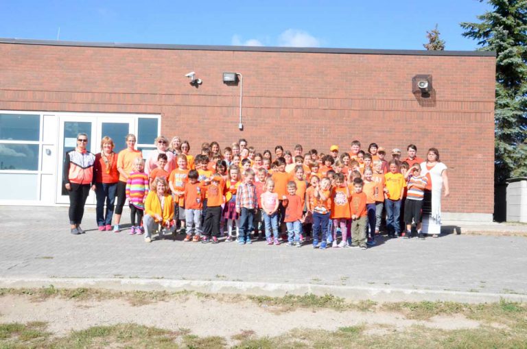 Schools across Manitoulin participate in Orange Shirt Day