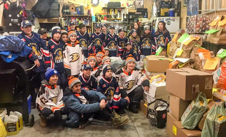 Manitoulin Panthers lace up for Good Deeds Cup