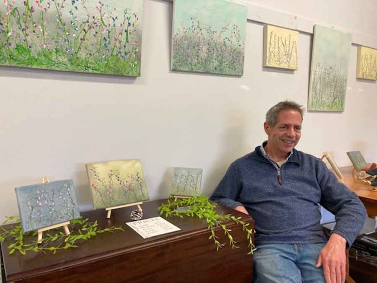 Perry Patterson’s “absolutely joyous” new paintings on show in Gore Bay