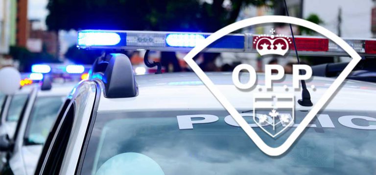 OPP seize loaded firearm during impaired driving check