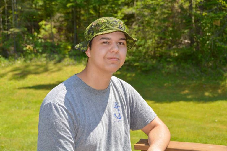 Quentis Wood says farewell to cadet corps, hello to navy