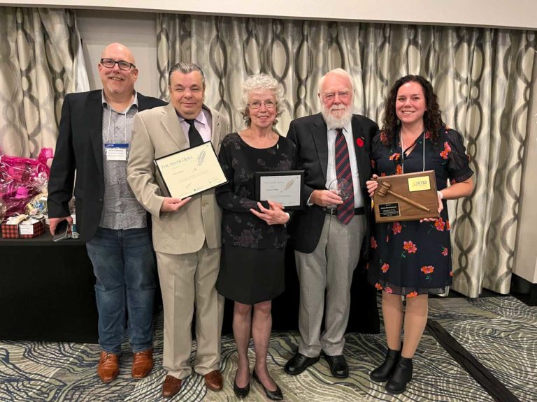 Expositor staffers lauded for time, dedication to the newspaper industry