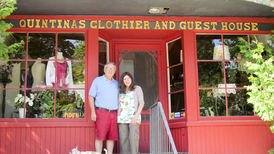 Gourmet offerings at Quintina’s Clothier and Guest House in Spring Bay