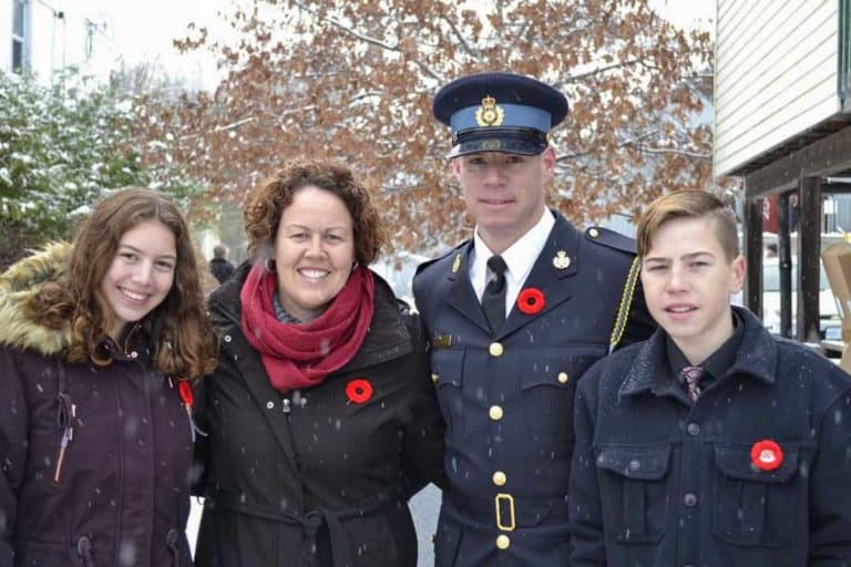 OPP Constable Daryl Leighton continues to serve