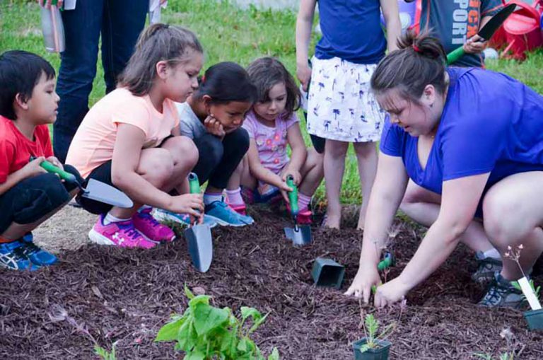 Innovative teaching tool ‘rain garden’ installed at WRFN’s Shawanosowe School