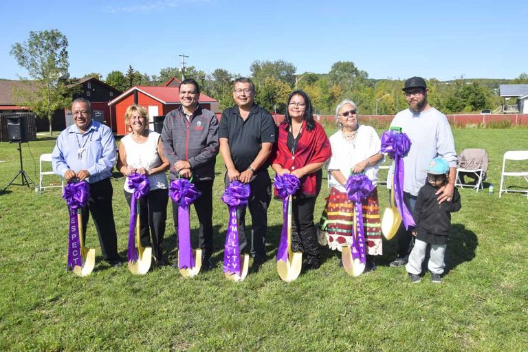 Rainbow Lodge at Wiikwemkoong breaks ground for new $5.9 million recovery centre