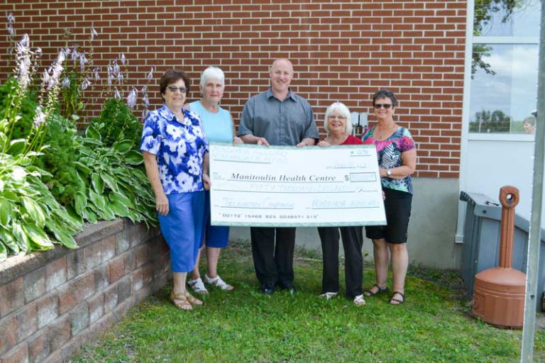 Mindemoya Hospital Auxiliary donates $50,000 to MHC Telemetry Campaign