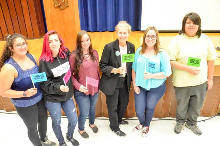 Roberta Bondar brings environmental consciousness to MSS