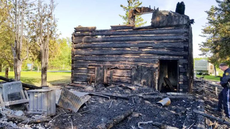 Ontario Provincial Police investigate two arson-related fires in Rockville