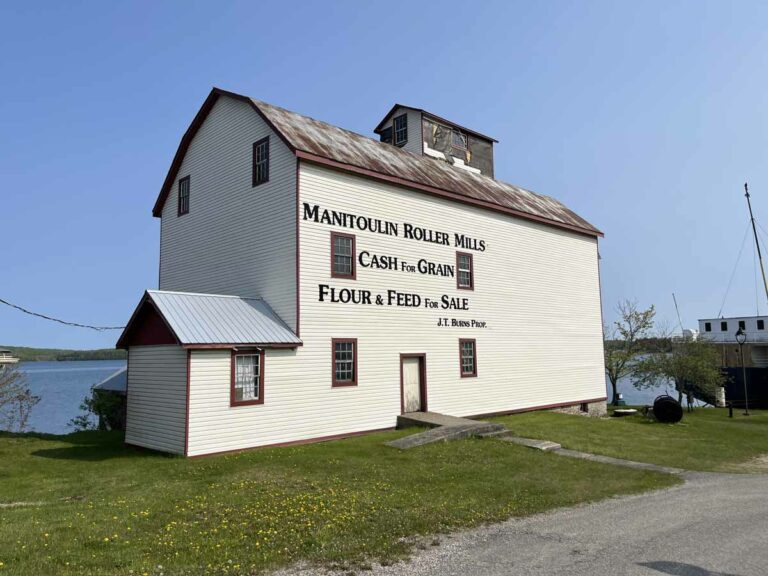 Committee formed to study  future use of Manitowaning’s Roller Mills waterfront building
