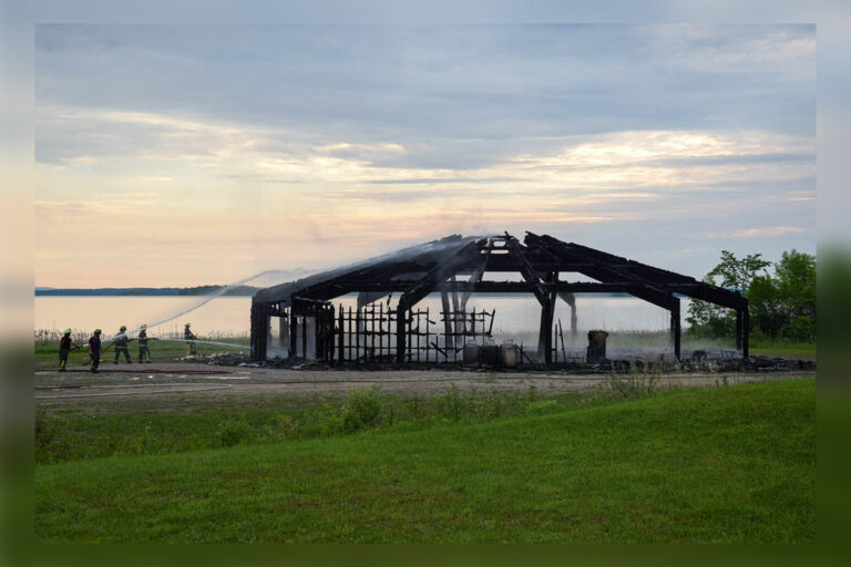 Sheguiandah roundhouse destroyed in early morning fire