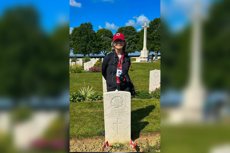 Roy Eaton represents Manitoulin at D-Day 80th event