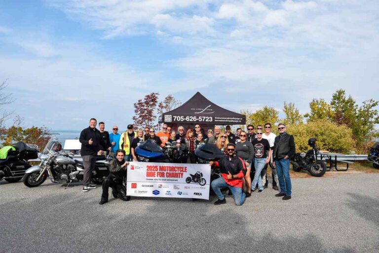 Provincial realtors hold motorcycle ride for food and shelter charities