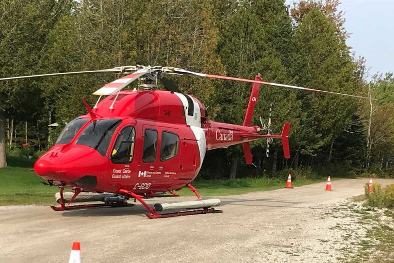 Coast Guard makes repairs to South Baymouth light following storm damage