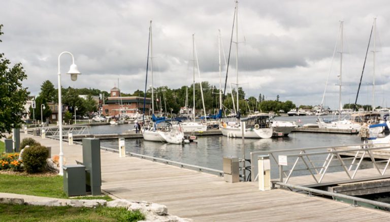 In Little Current and Sheguiandah, strolling is suffused with sweeping vistas of history