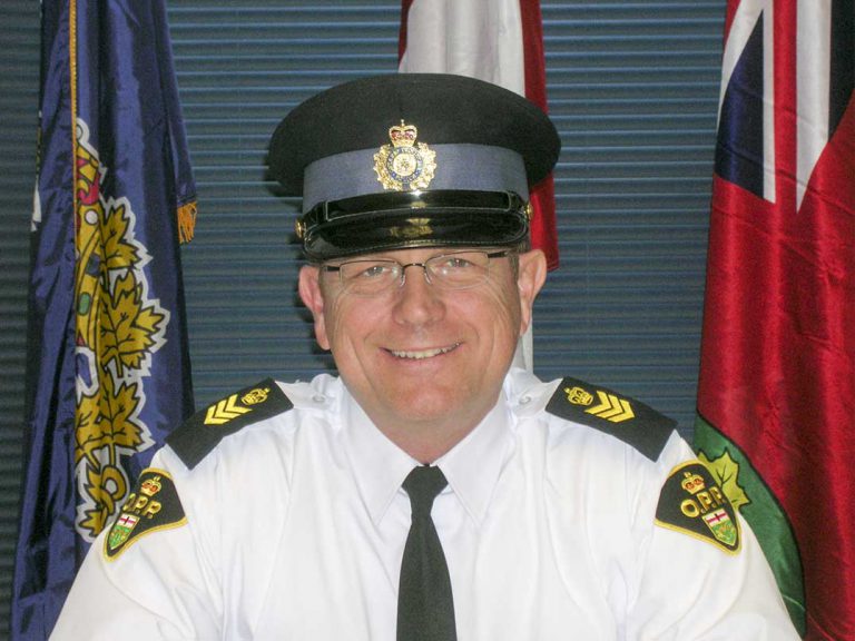 Departing staff sergeant praises committee, staff and partners in policing