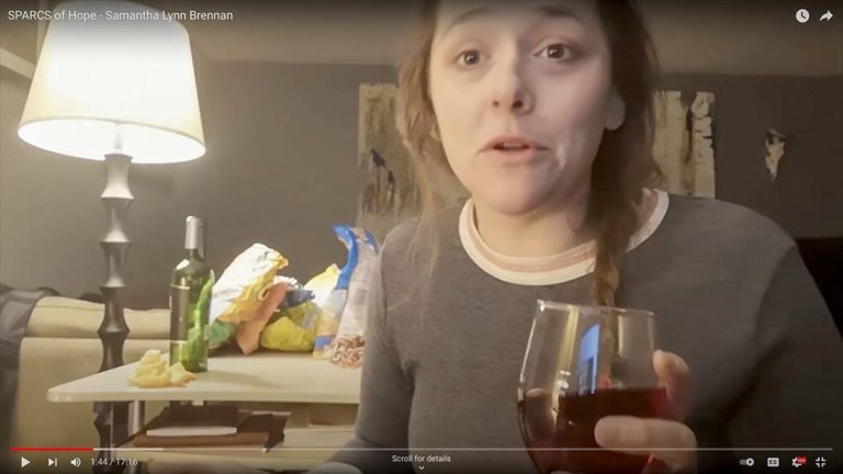 Debajehmujig arts animator Samantha Brennan creates a Sparc of hope