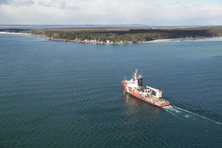 Coast Guard Icebreaking Operations Scheduled for northern Lake Huron (North Channel)