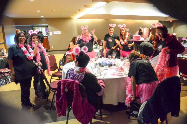 Save the Rack racks up the dollars for breast cancer