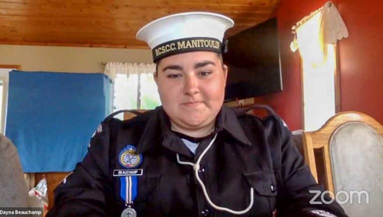 Manitoulin Sea Cadet Corps’ annual review goes virtual
