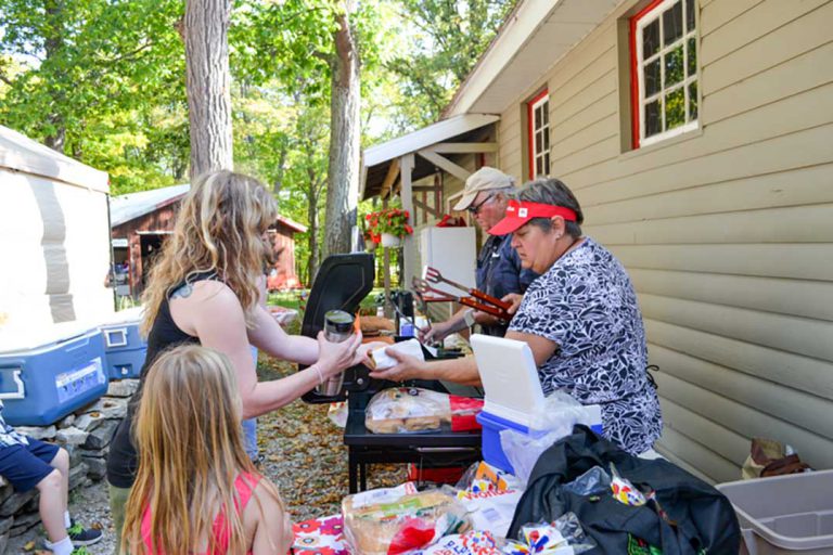 Norma Hughson prefers the back-stage of volunteerism