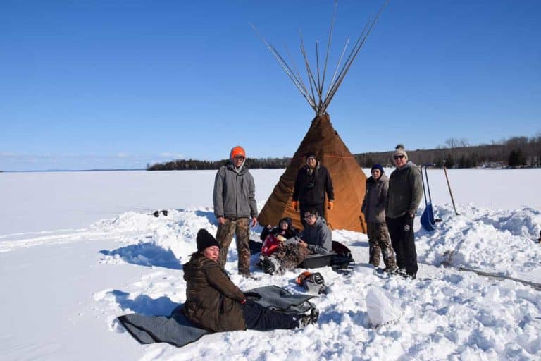 Ice fishing derby melds traditional and modern forms