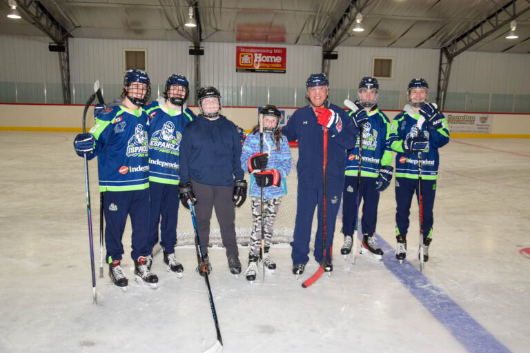 Espanola Paper Kings join in Noojmowin Teg sponge puck tourney program finale