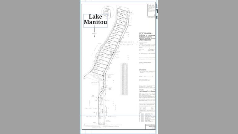 Lake Manitou subdivision unfrozen for Phase I build