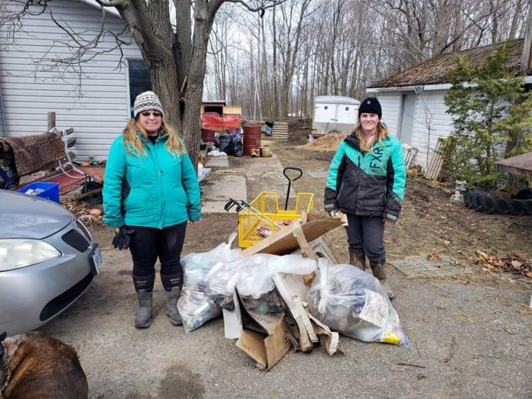 More than 105 volunteers harvest garbage from Island ditches