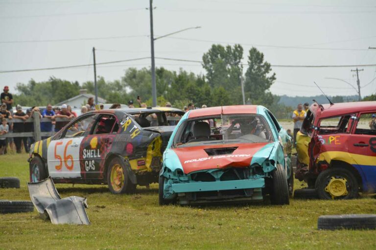 A triple-header smash at the smashup derby.