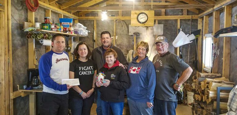 Syrup auction raises record total for cancer