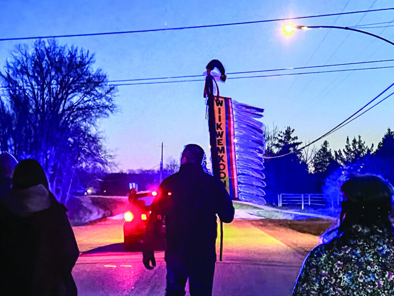 Wikwemikong resurrects tradition of Take Back the Night observance