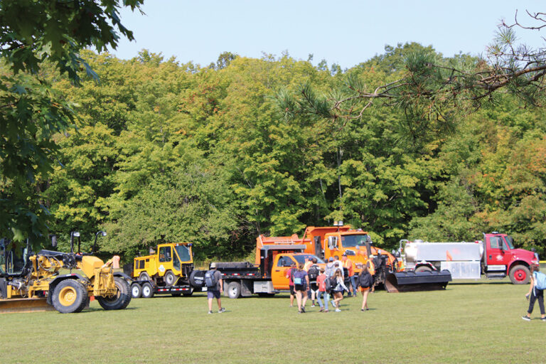 Central Manitoulin hosts first public works and farm show
