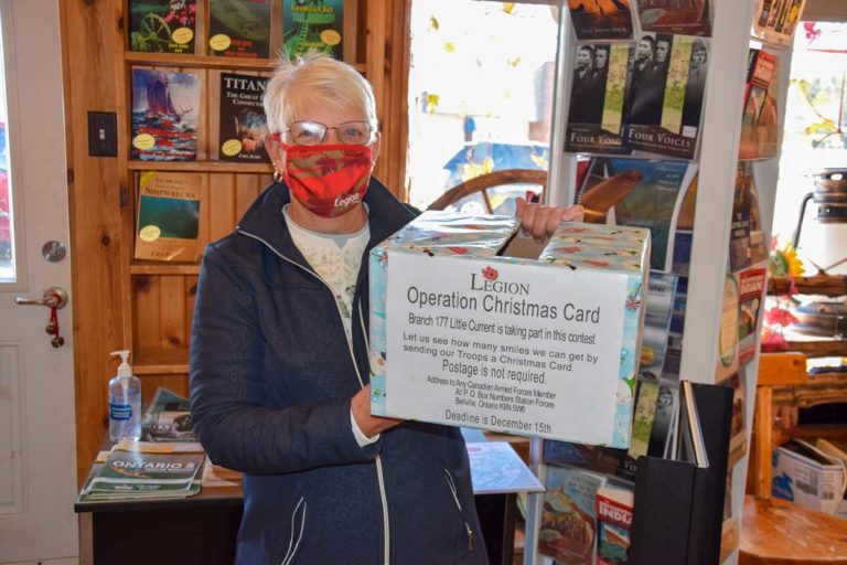 Island Christmas letter campaign for Canadian Forces personnel underway