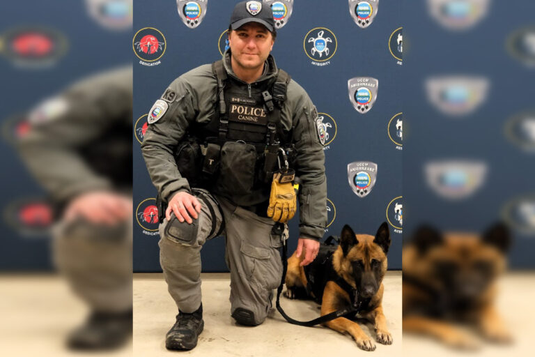 UCCM Anishnaabe Police Service unleashes first ever full time Canine Unit on Manitoulin Island