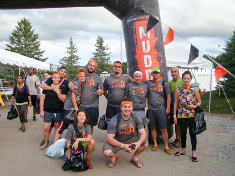 United Chiefs and Councils of Mnidoo Mnising staff are some Tough Mudders