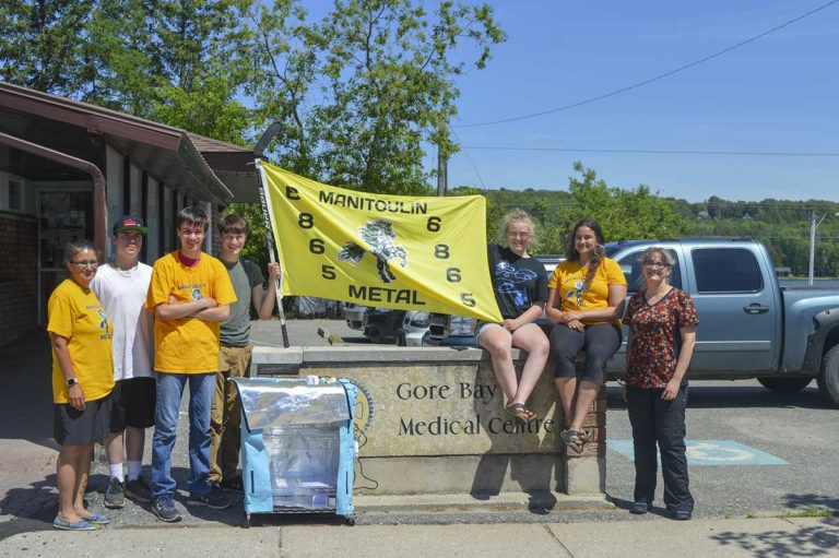 MSS, WHS robotics teams build UV sterilization carts for Island health centres