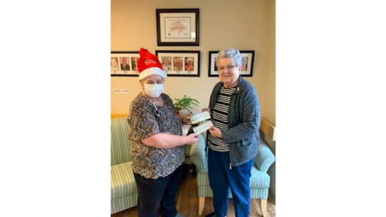 Carmen Walker and family  continue tradition of giving