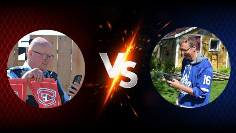 Brothers divided over Leafs and Habs share text taunts in second playoff game