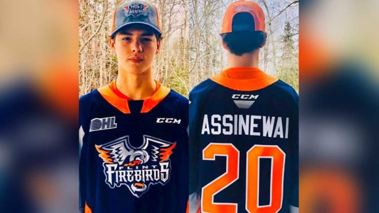 Aundeck Omni Kaning hockey player living the dream by playing in OHL