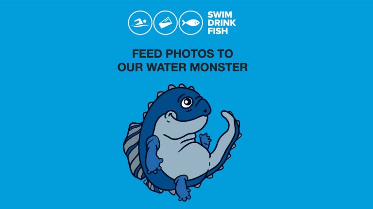 Become a citizen scientist by feeding a friendly water monster
